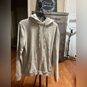New, All Saints oversized hoodie size small (unisex) Gray